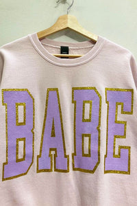 BABE Graphic Pullover