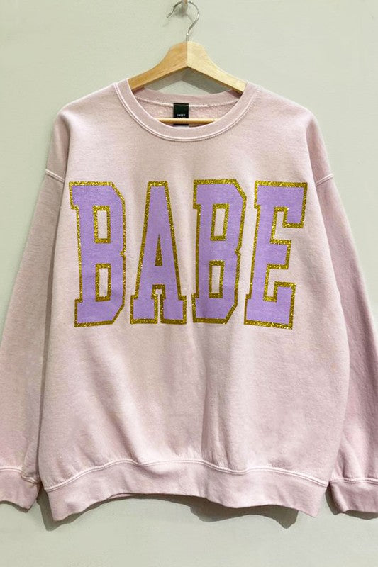 BABE Graphic Pullover