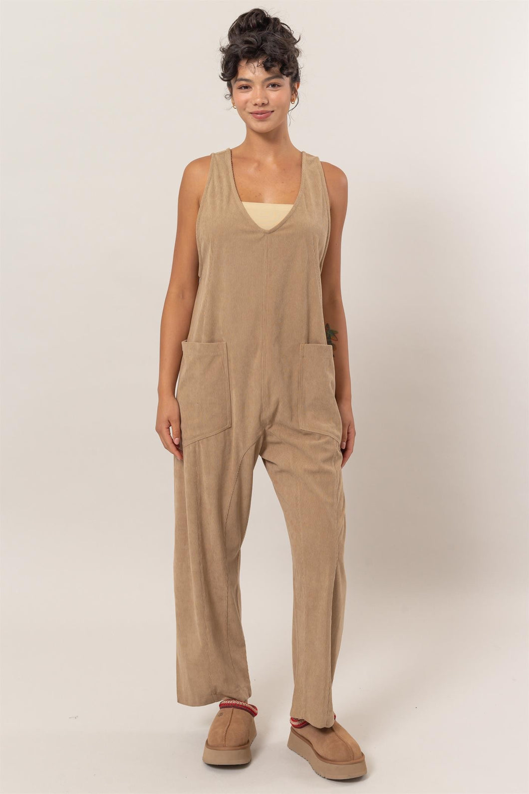 Xanthe Corduroy Jumpsuit