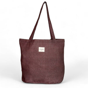 Large Corduroy Bag - Wine