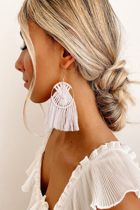 The Boho Tassel Earrings