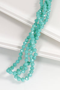 Fashion Beaded Long Necklace