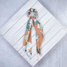 Boho Floral Scrunch Hair Scarf