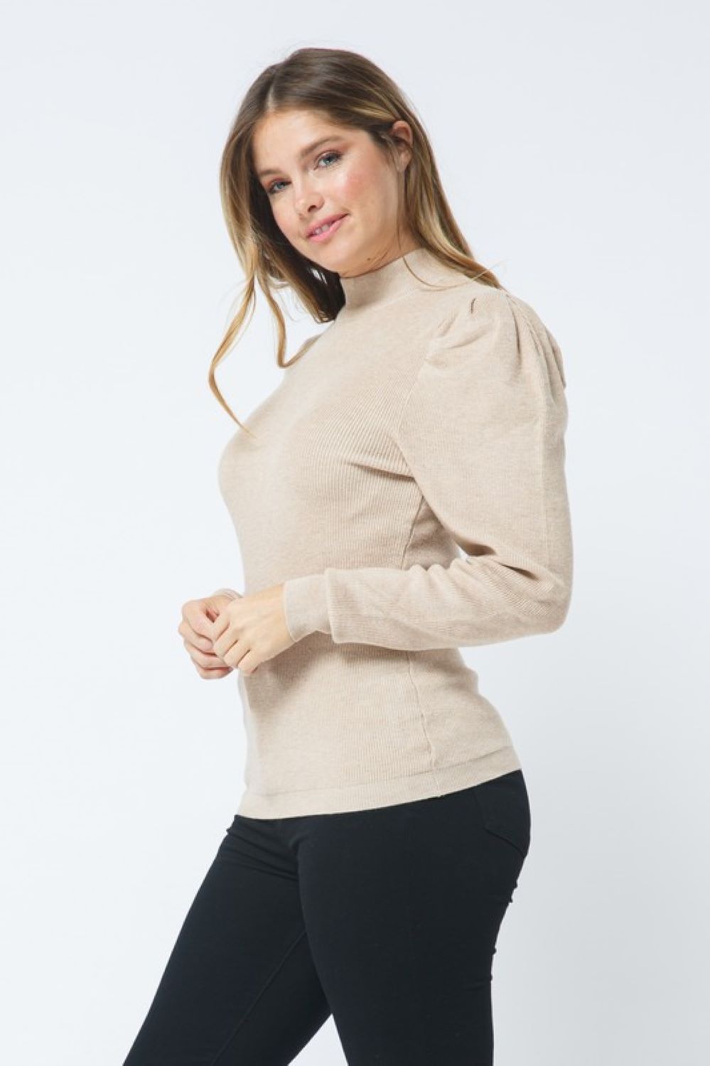 Charlotte Puff Sleeve Sweater