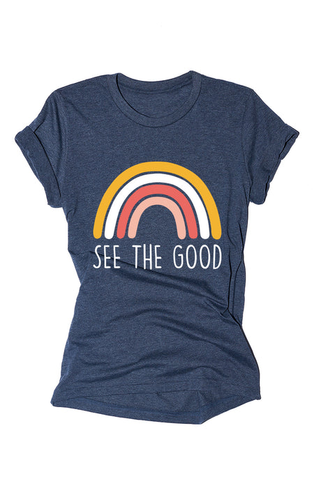 See The Good Rainbow Graphic Tee