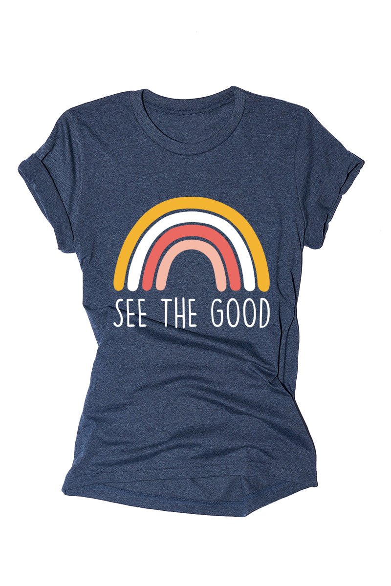 See The Good Rainbow Graphic Tee